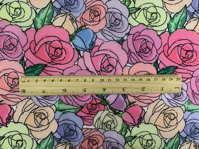 145*90 см Dumbo rose puppy Textile 210d оксфордская Полиэстеровая ткань из хлопчатобумажной ткани, diy Ручная работа лоскутное хлопчатобумажная ткань для дома - Цвет: Красный