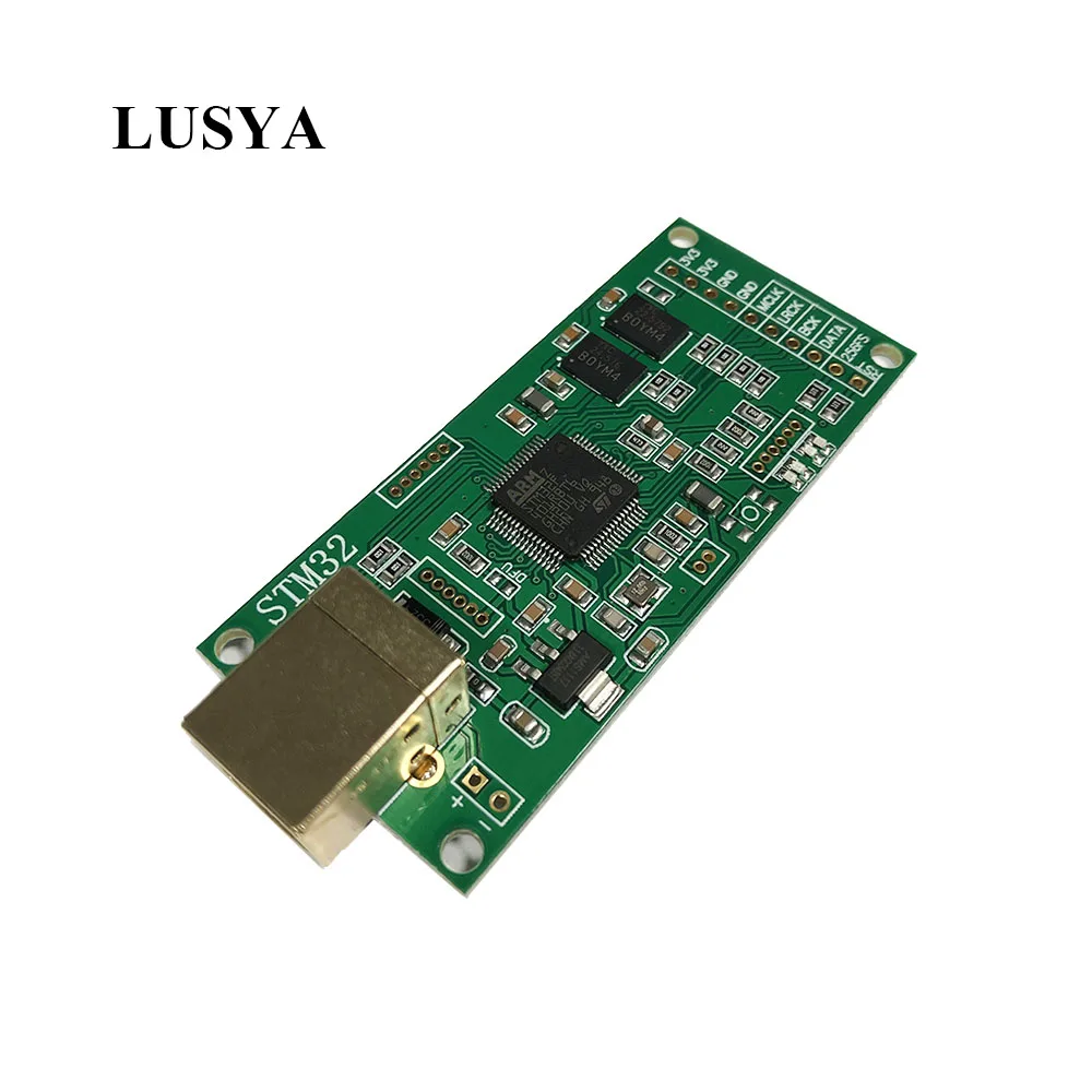 Lusya STM32 USB к цифровому интерфейсу I2S 24 бит 96K совместим с итальянским любителем