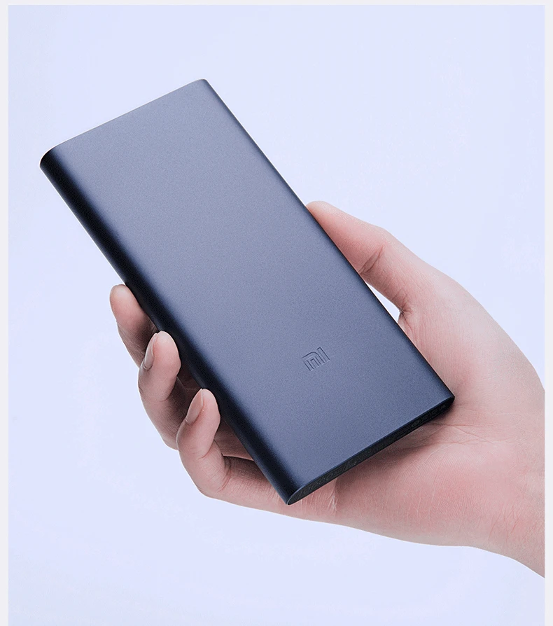 10000 мАч Xiaomi mi внешний аккумулятор 18 Вт Быстрая зарядка металлический внешний аккумулятор для всех Xiao mi смартфон зарядное устройство Банк
