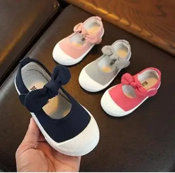 

New Girls Boys Fashion Canvas Sneakers Children Shoes For Kids Flats Heels Casual Loafer Shoes Toddle Little Kids Size 21-30