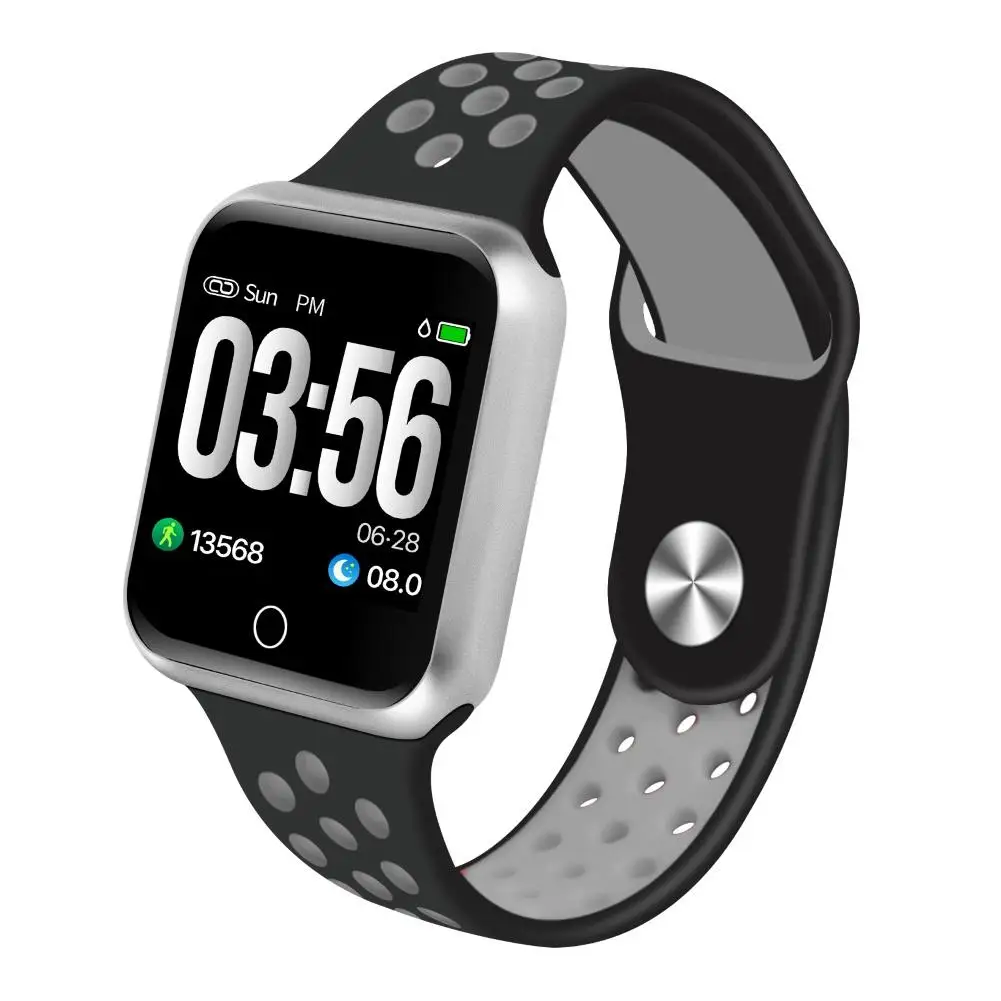 Full Touch Screen Smart Watch Bluetooth Heart Rate Sleep Monitoring Pedometer Exercise Fitness Smart Bracelet Smartwatch