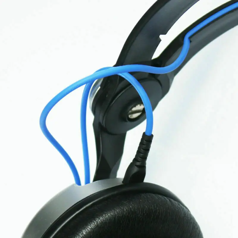 Синий кабель с пультом дистанционного управления и микрофоном для Sennheiser HD25 HD 25-1 HD25-1 II HD25-13 HD25-C провод OFC