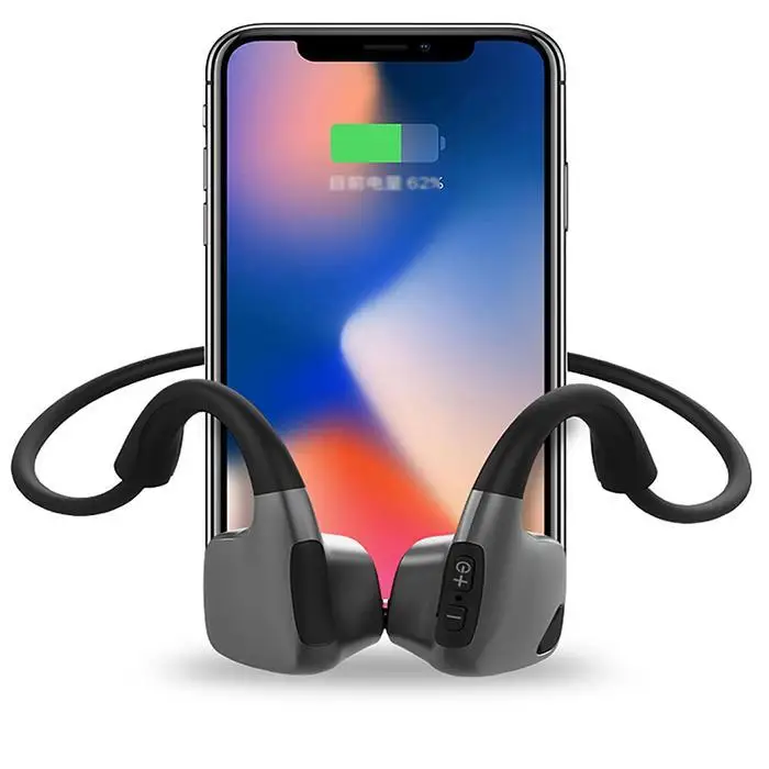 Костная проводимость Bluetooth наушники Handsfree Беспроводные 20-20 кГц 10 метров спортивные 5,0 8 1-2H 6 часов наушники