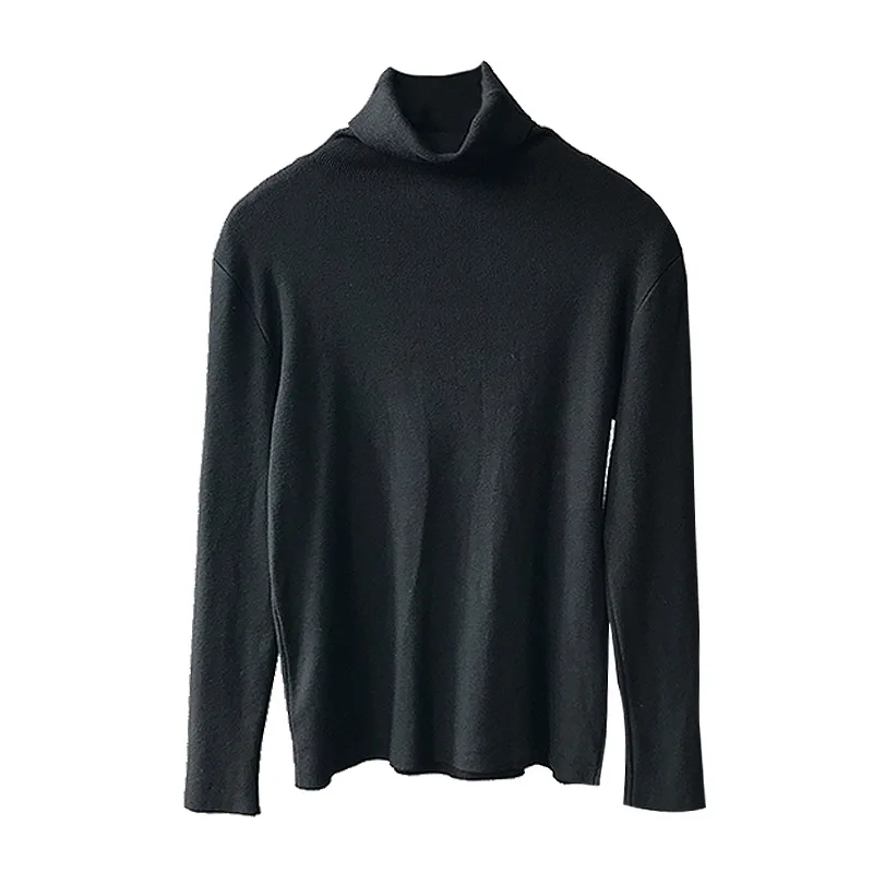 Autumn and winter sweater women long sleeves Christmas sweater top Korean version of the sweater high neck slim knitted sweater Autumn and winter sweater women long sleeves Christmas sweater top Korean version of the sweater high neck slim knitted sweater