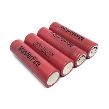 

4pcs/lot MasterFire Original LG ICR18650 HE2 2500mah 18650 3.6V High Drain Rechargeable Battery Lithium Batteries 30A Discharge