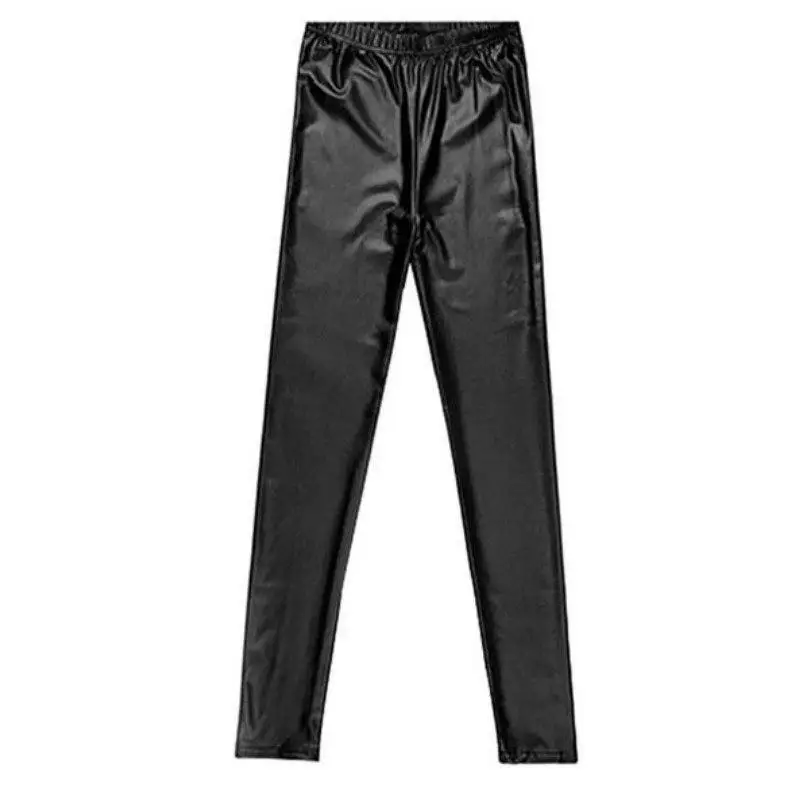 Plus Size S-3XL High Waist Faux Leather 2020 Women Sexy Thin Black Leggings Calzas Mujer Leggins Leggings Stretchy Push Up Hot