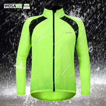 

WOSAWE Windbreaker Men's Jacket Sports Ultralight Anti-UV Waterproof Sunscreen Men Women Jacket Cycling Fishing Outerwear