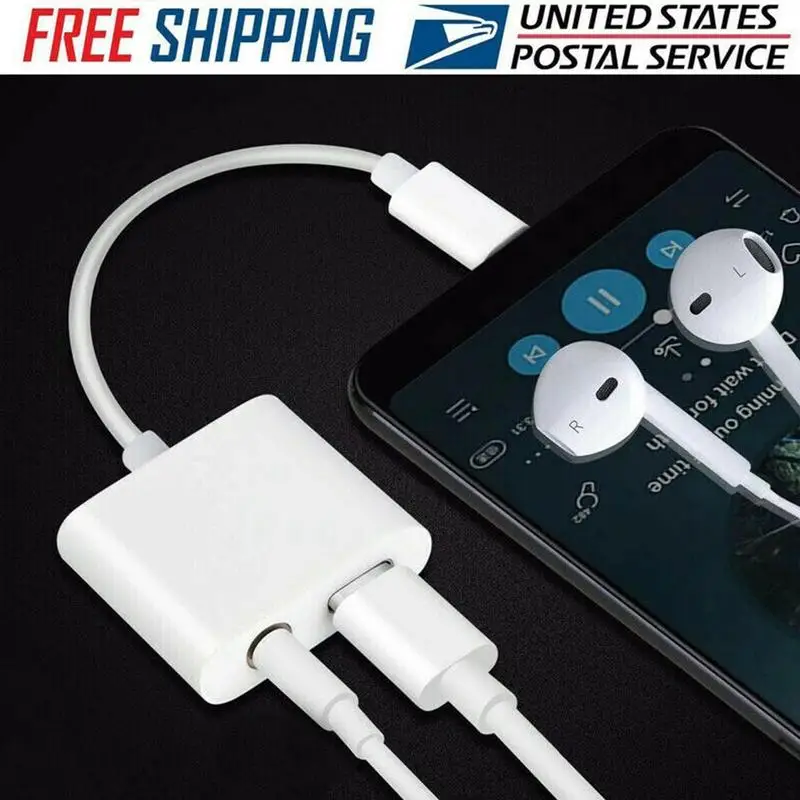 2 в 1 type-C к USB C 3,5 мм адаптер для наушников Портативный type-C для мобильного телефона разветвитель для зарядки Xiaomi наушники huawei T1J4
