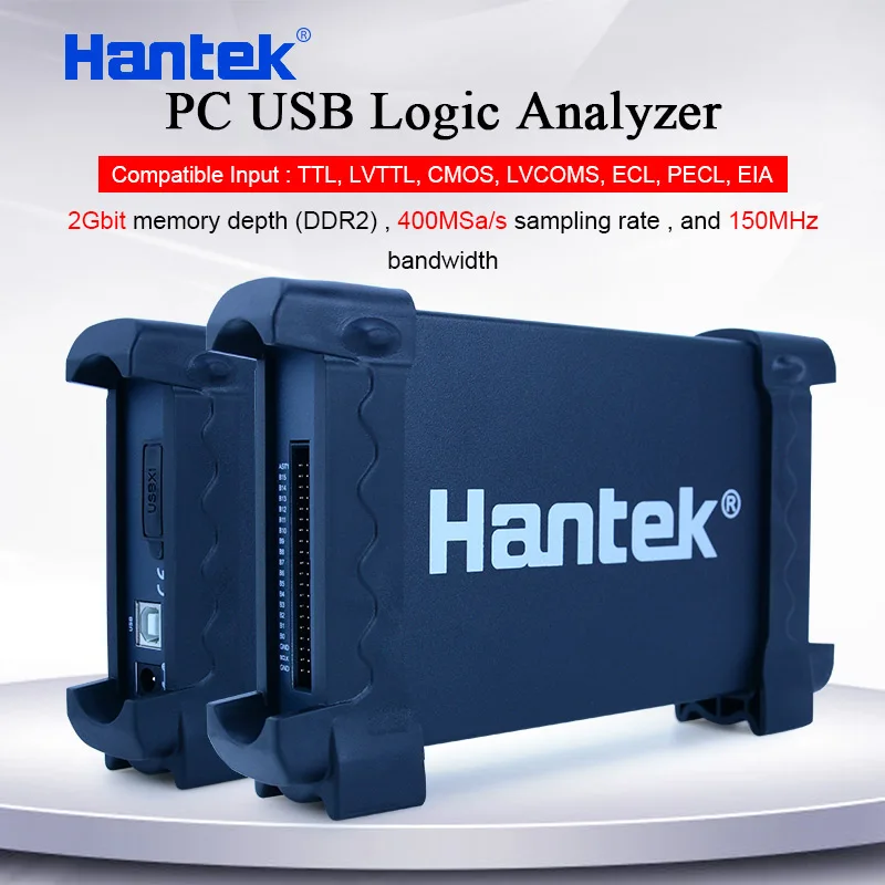 HantekPCUSBLogicAnalyzer4032Lbusanalyzerlogicprobe32Channels