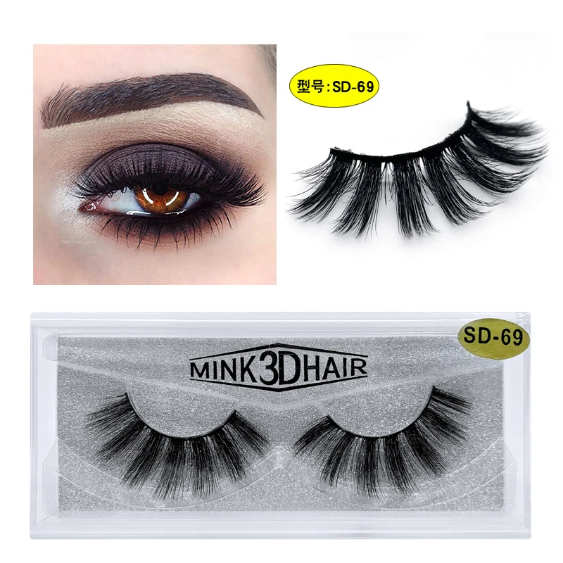 

Eyelashes Exaggerated Faux Mink 3D Stereo False Eyelashes