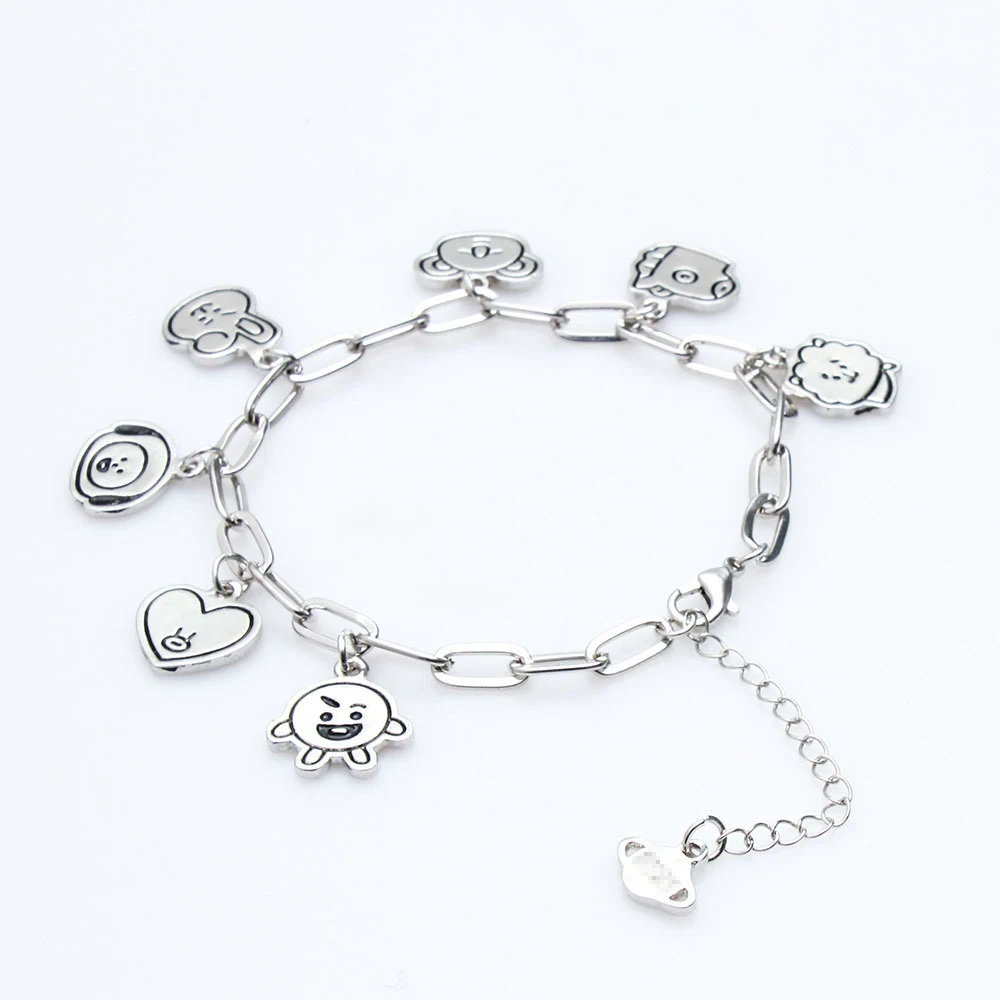 Charm Bracelets Jewelry Stainless Steel Animal Accessories Korean Bracelets for Women