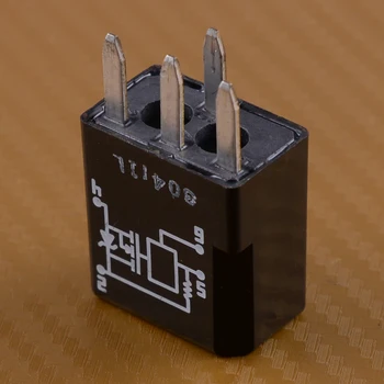 

CITALL 2.5x2.2x1.4 cm Car Black Headlamp Headlight Relay Fuse Module Fit for Trailblazer Buick GMC 15016745
