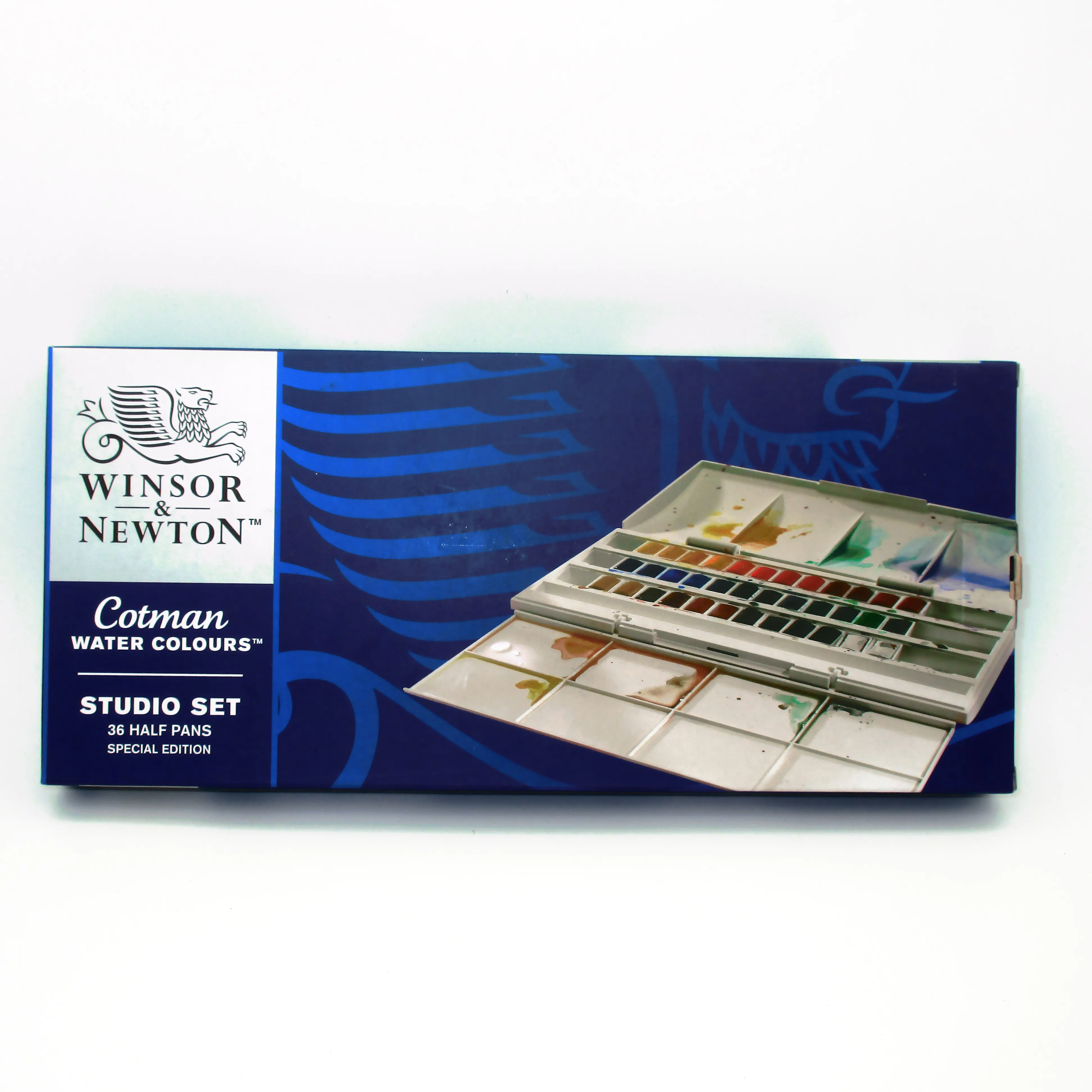 Winsor & Newton Cotman Watercolours Studio Set 36 Half Pans