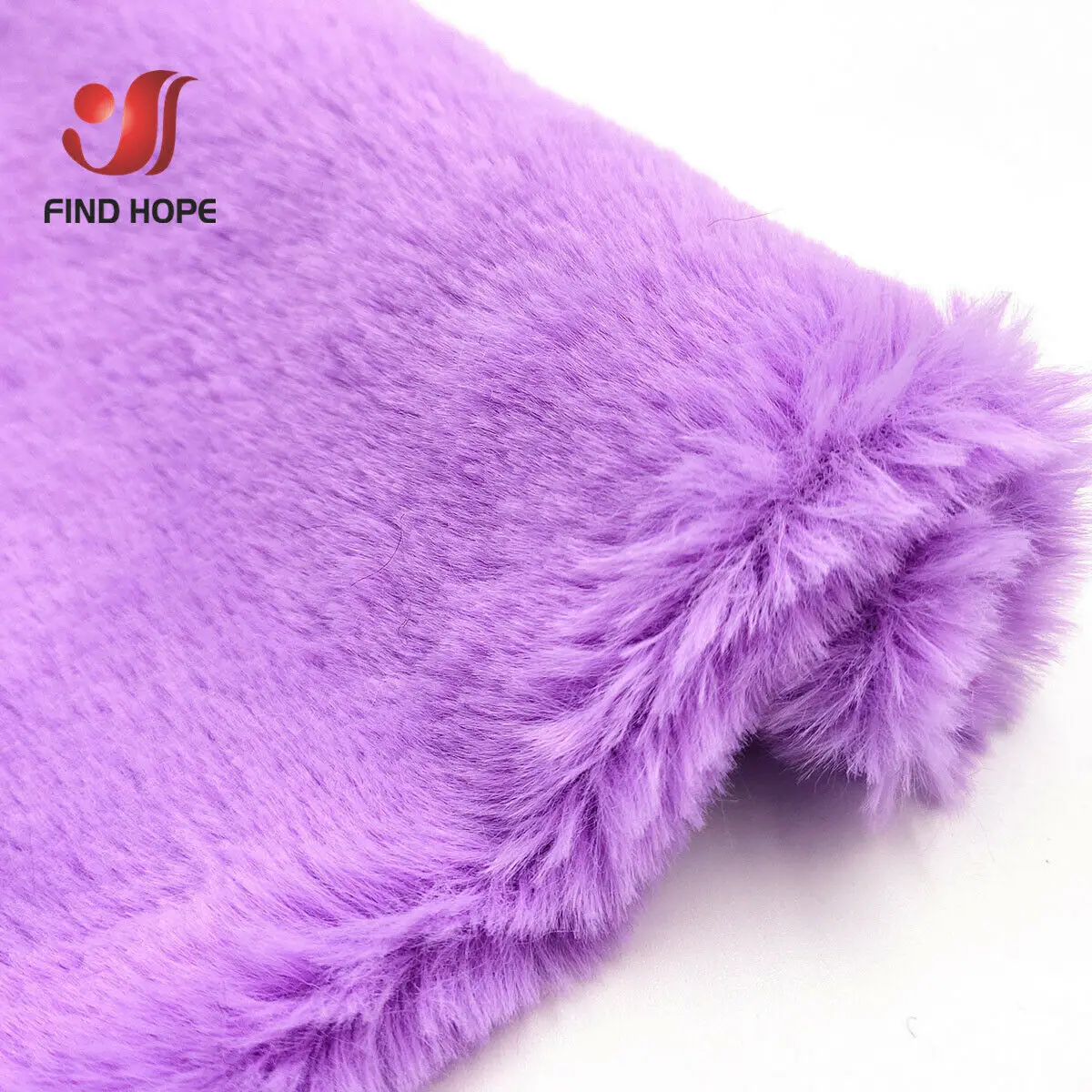 А4 90*155 см искусственный мех кроличья шерсть ткань рулон для сережек пол коврик ручной работы DIY материалы - Цвет: Фиолетовый