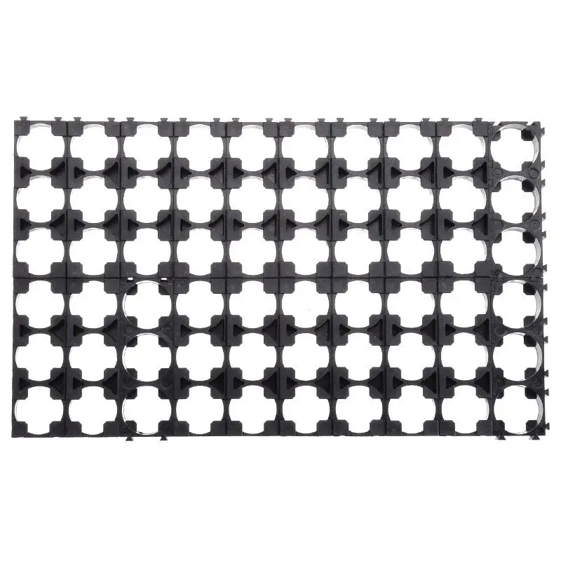 20pcs 3x Cell 18650 Battery Spacer Plastic Battery Radiating Shell Storage Holder Bracket 6x2x0.8cm