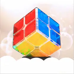 Z cube 2X2X2 магический куб профессиональный соревнование головоломка на скорость игрушечные кубики для мальчиков Дети cubo magico светящиеся игры