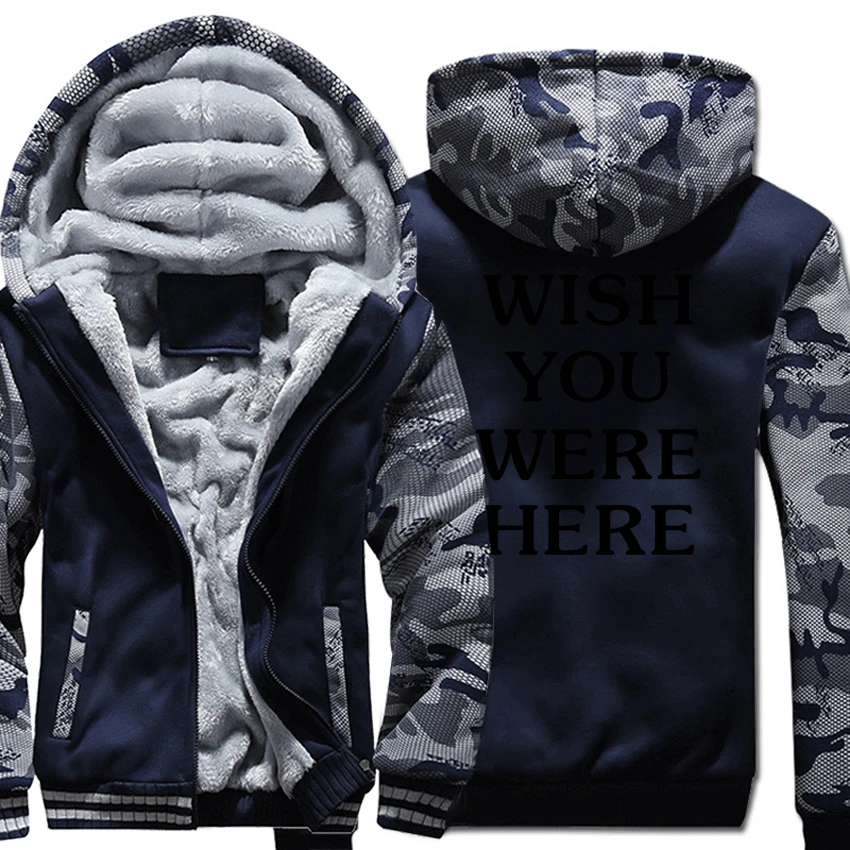 WISH YOU WAS HERE с буквенным принтом, Толстая куртка с капюшоном для мужчин, осенне-зимнее Мужское пальто с капюшоном, куртки Тревиса Скотта астромира