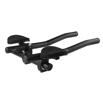 

Andux Land Bike Rest Handlebar Aluminum Alloy TT Handlebar Black ZXCXXB-01