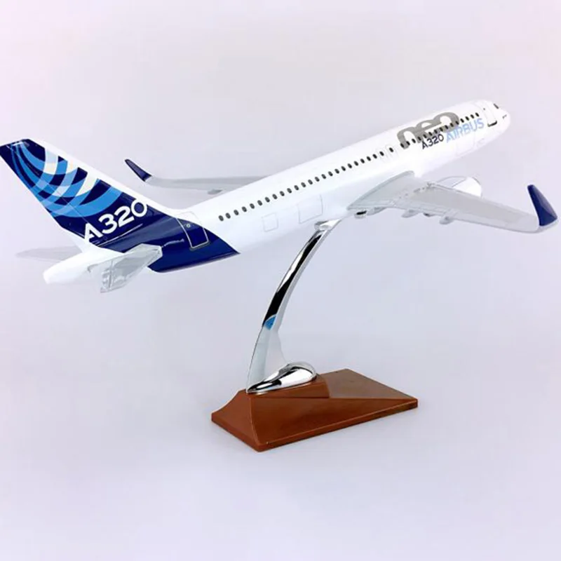 36 см отлитая модель самолета игрушки 1/100 масштаб Airbus A320NEO самолет модель самолета самолет сплав подарки самолет для детей коллекционная