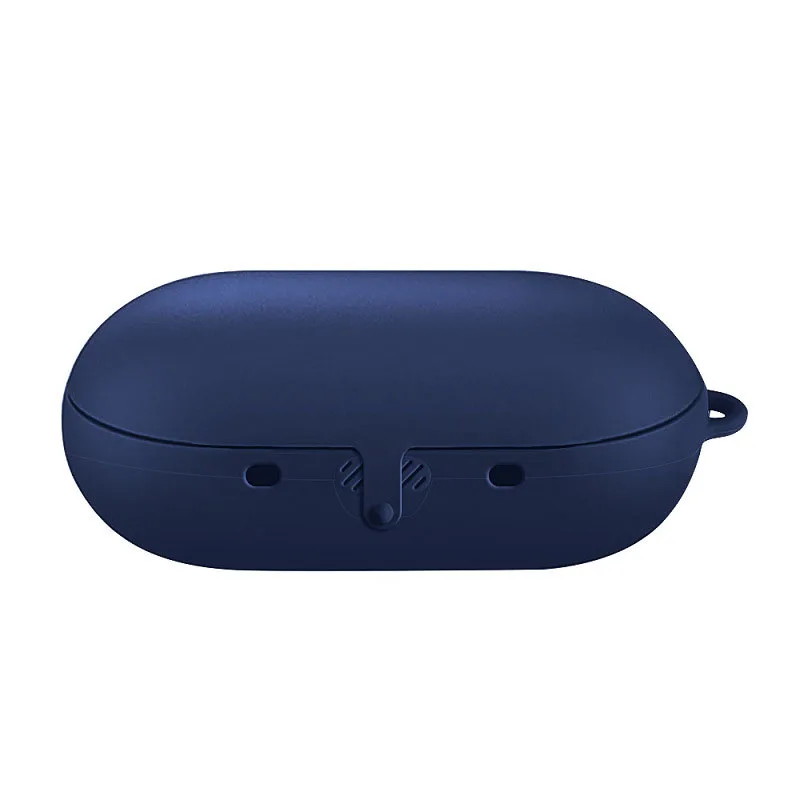 Silicone Earphone Skin Case for Samsung Gear IconX Protective Cover Anti-fall Headset Set Shell Wireless Headphones Accessories - Цвет: 08 dark blue