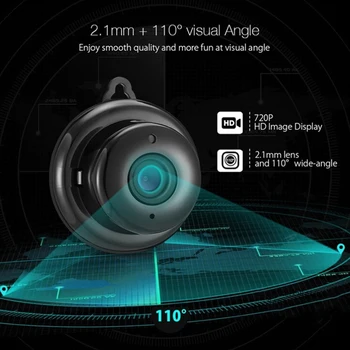 

Mini Wireless High Definition WiFi Remote Surveillance Camera Recorder Camcorders Camera Motion Detection Mini Camcorder DJA88