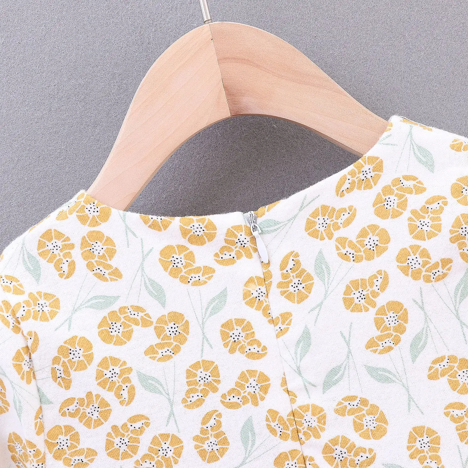Платье для малышей vestido infantil, весенне-осеннее платье для девочек с цветочным узором, большой узел-бабочка, платье принцессы с длинными рукавами