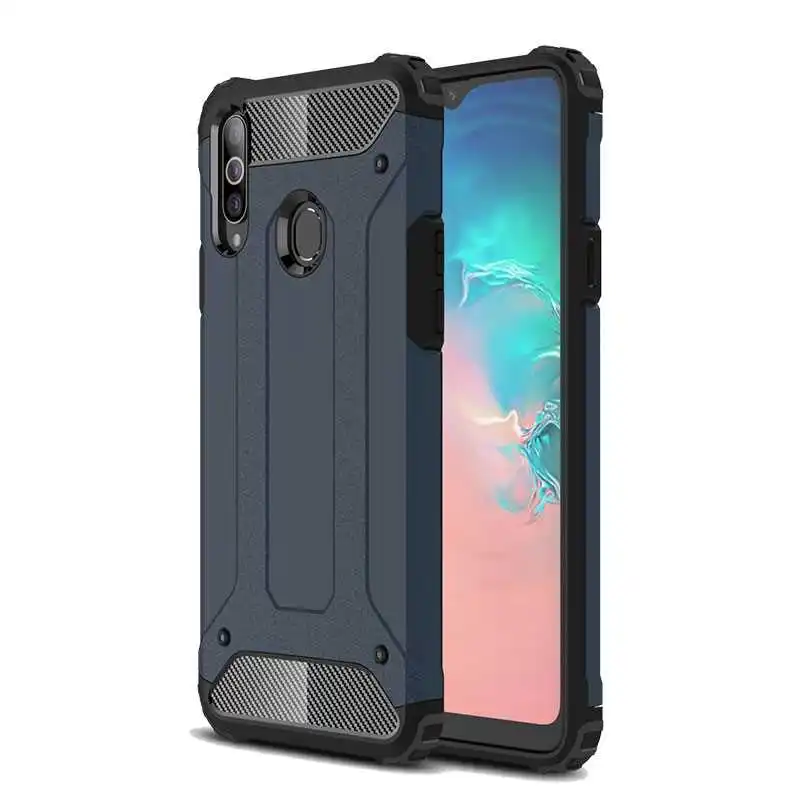 Железная Броня Mokoemi, ударопрочный чехол 6," для samsung Galaxy A20s, чехол для samsung Galaxy A20s, чехол для телефона - Цвет: Navy Blue