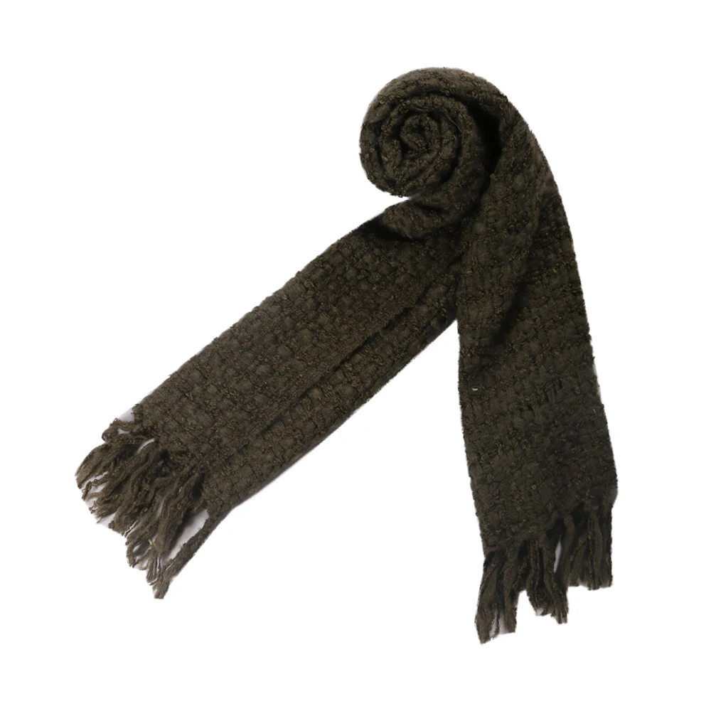 Кашемировый шарф для женщин осень зима шали обертывания шеи теплый платок одеяло Triangel пашмины Бандана Платок женский