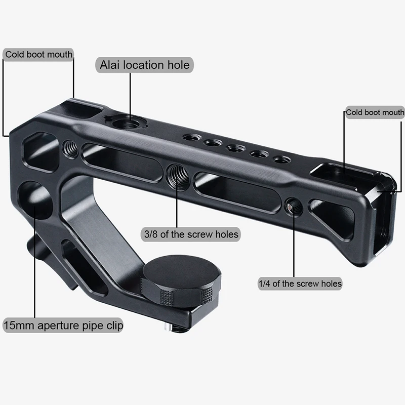 Усовершенствованная универсальная ручка для камеры из алюминиевого сплава 3/8 резьба аксессуары для камеры JR предложения