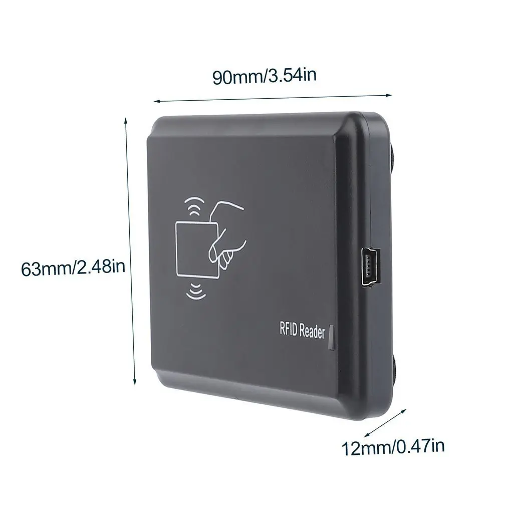 USB 125 кГц RFID EM4305 T5567 кардридер программатор копирования ключей горелка+ 5 ID ключ пряжки+ 5 ID карт