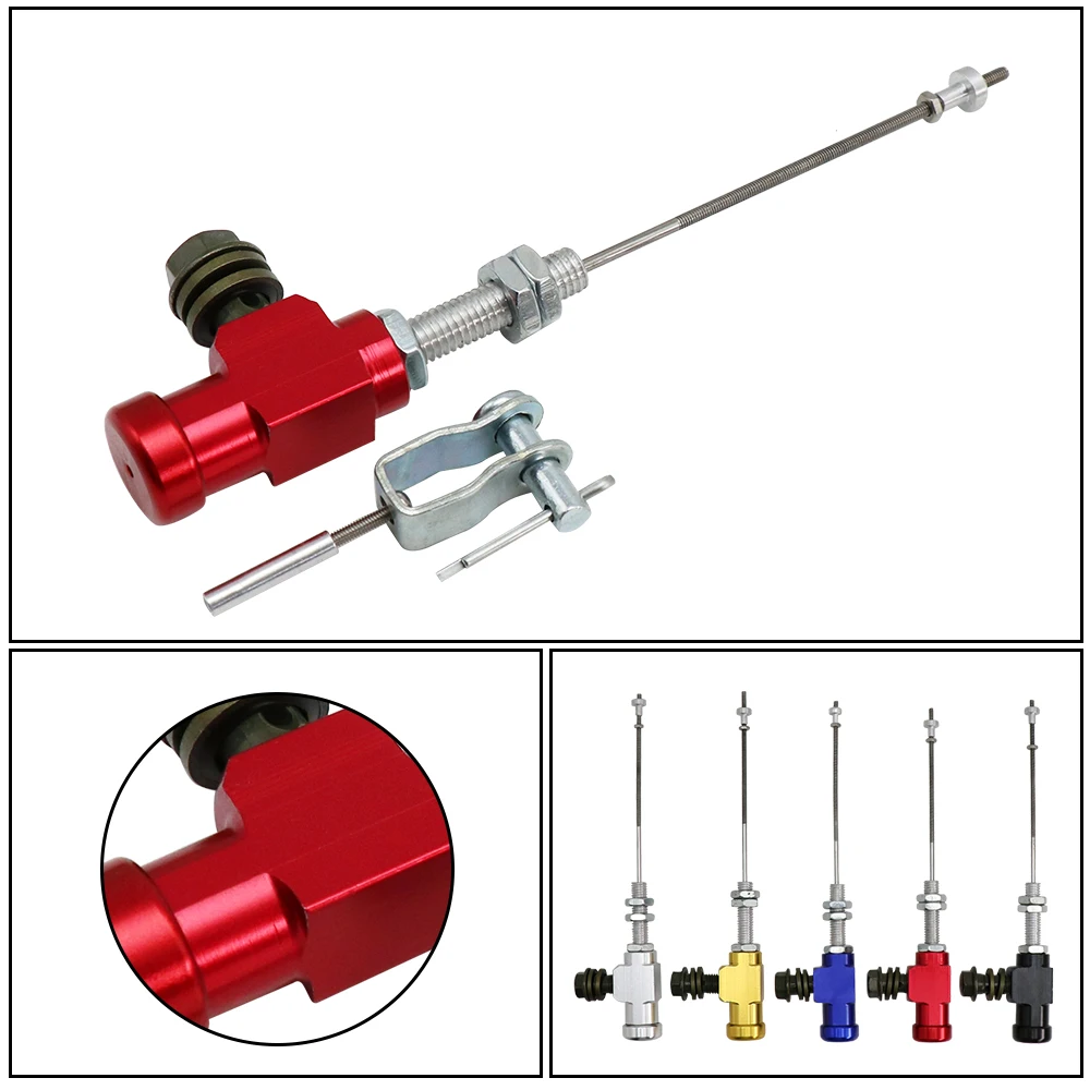 ZSDTRP 1 шт. CNC алюминиевый мотоцикл гидравлический цилиндр сцепления стержень тормозной насос M10x1.25mm