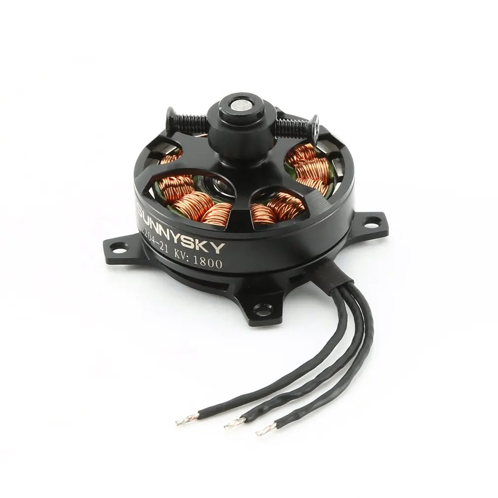 SUNNYSKY X2204 1480KV 1800KV бесщеточный двигатель с фиксированным крылом для многоосевой воздушной радиоуправляемой модели бесщеточного двигателя самолета