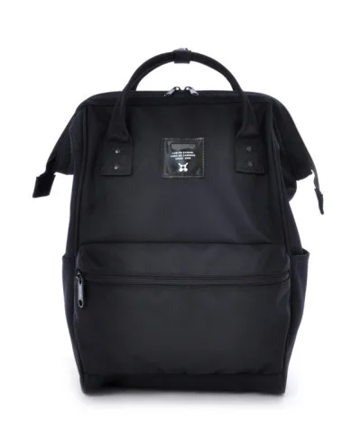 

Japan Lotte Backpack Mouth Gold Package Hot Selling Oxford Cloth Schoolbag Fashion Men Backpack