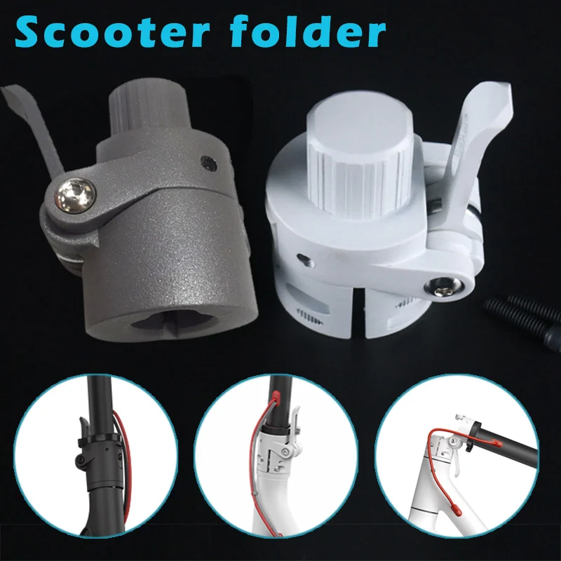 1 Pcs Folding Pole Base Electric Skateboard Pole Base Replacement for Xiaomi M365 Scooter BB55