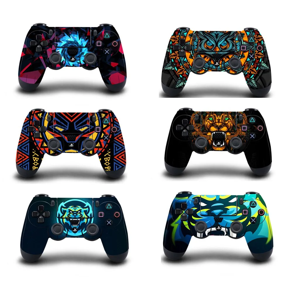 Индивидуальный дизайн Защитная Наклейка на чехол для контроллера PS4 тонкая