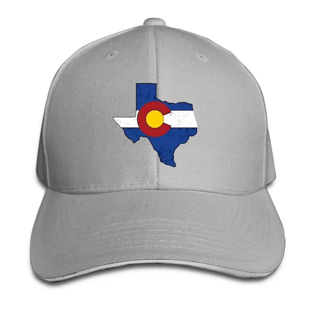 Унисекс флаг карта Колорадо модная бейсболка с козырьком Кепки для путешествий/Товары для спорта