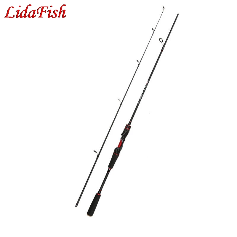 Оригинальная Удочка 1,8 m ML power Carbon спиннинговое литье ручная Приманка Удочка Pesca