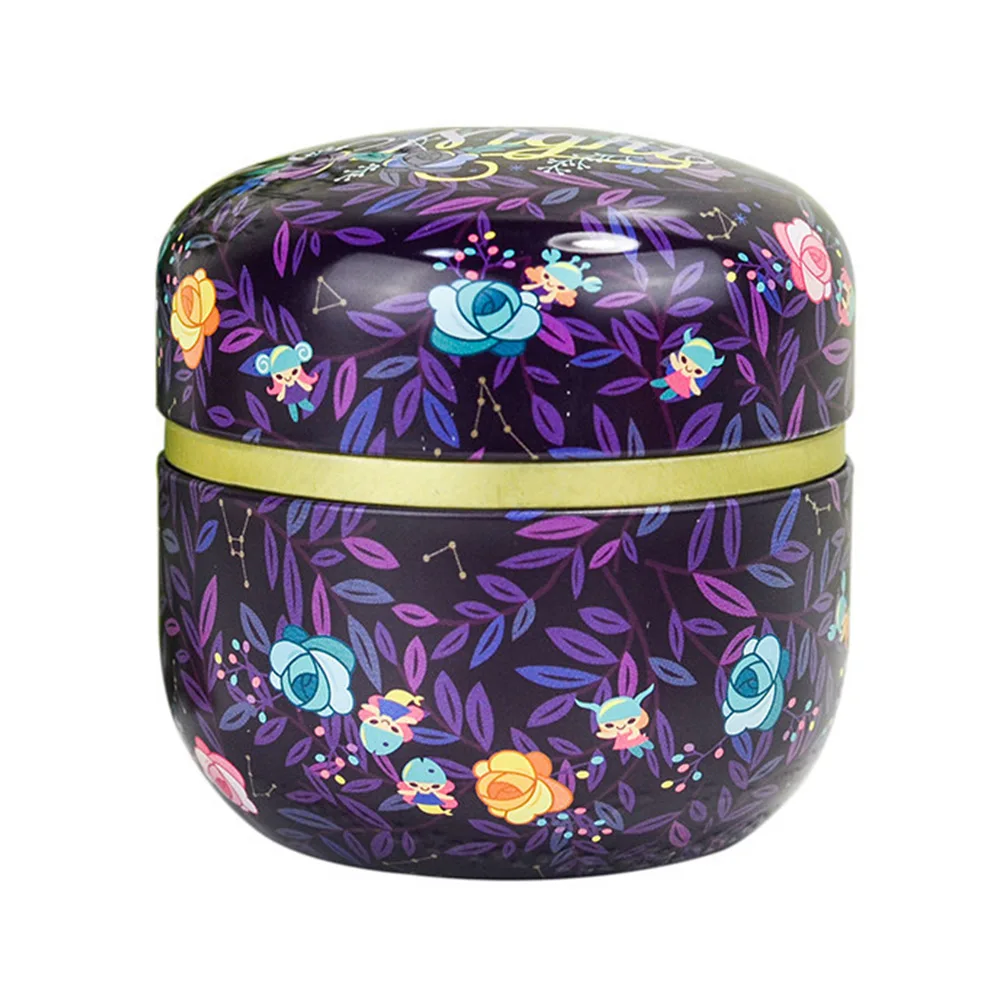 Инструмент круглой формы Железный сахарный корпус двухслойная Крышка для