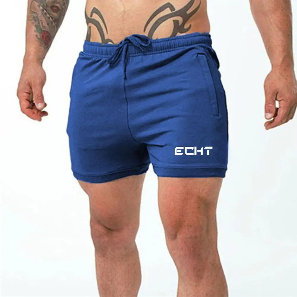 

Summer New Mens Jogger Beach Short Pants Men's Fitness Bodybuilding Shorts Men Gyms Workout Male Breathable Quick Dry Sportswear