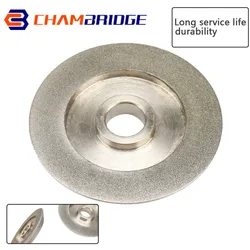 Disque de meulage en diamant galvanisé de 78mm, 45 °, meuleuse de tasse, diamètre du trou de 1/16/12mm, fraise de polissage, outils rotatifs 