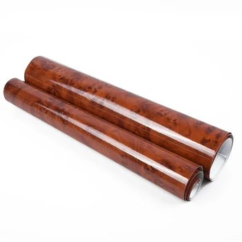 

Exterior Car Sticker Long lasting UV Resistant 40*100CM 1Pc Mouldings Wood