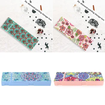 

5D Special Shaped Diamond Painting Storage Box Diamond Mosaic Stationery Box Diamond Embroidery Cross Stitch Children Gift