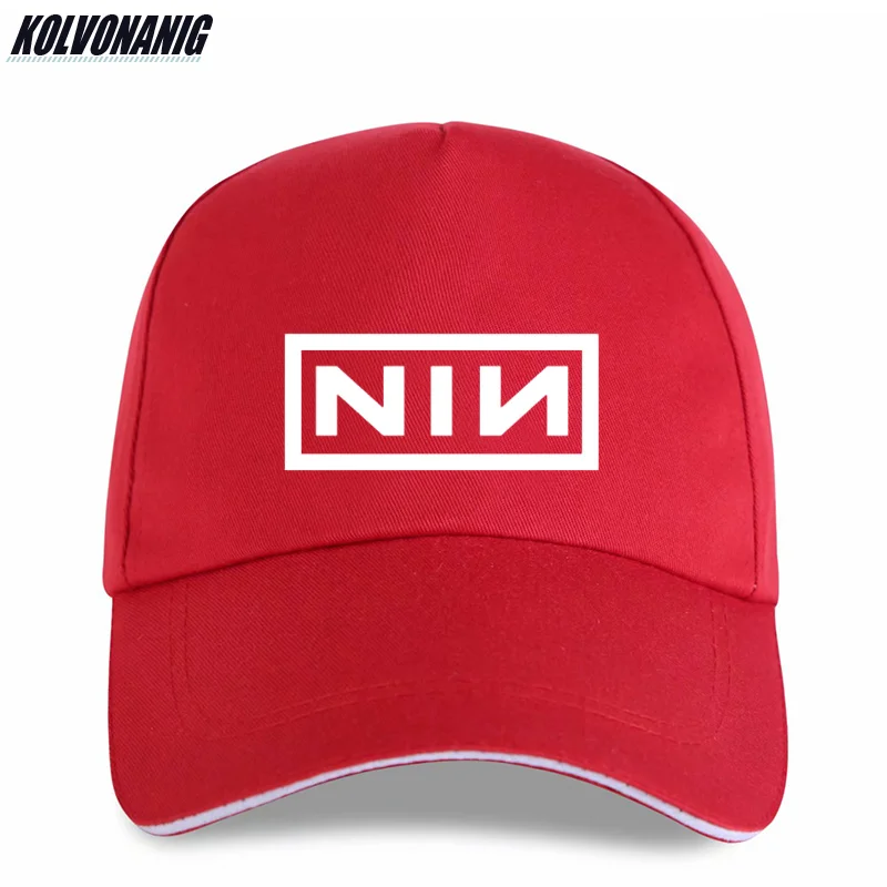 Мода унисекс хлопковая шляпа для дальнобойщиков Nine Inch Nails Rock Band Нин принт Бейсбол Кепки для Для мужчин Для женщин в стиле хип-хоп Мужская шляпа Bone солнцезащитные очки - Цвет: Red 01