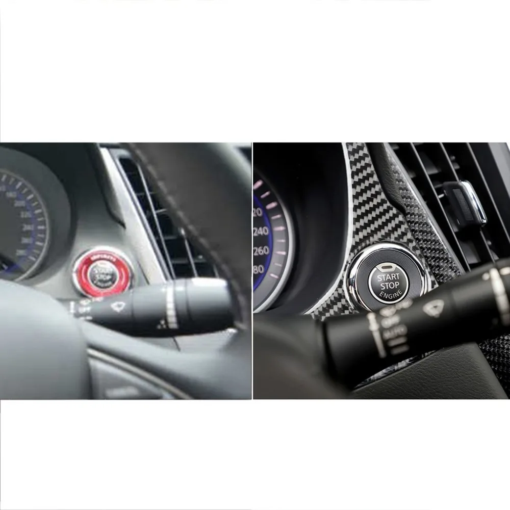 Комплект из карбоновой рамы для приборной панели для Infiniti Q50 V37+ набор для украшения интерьера автомобиля