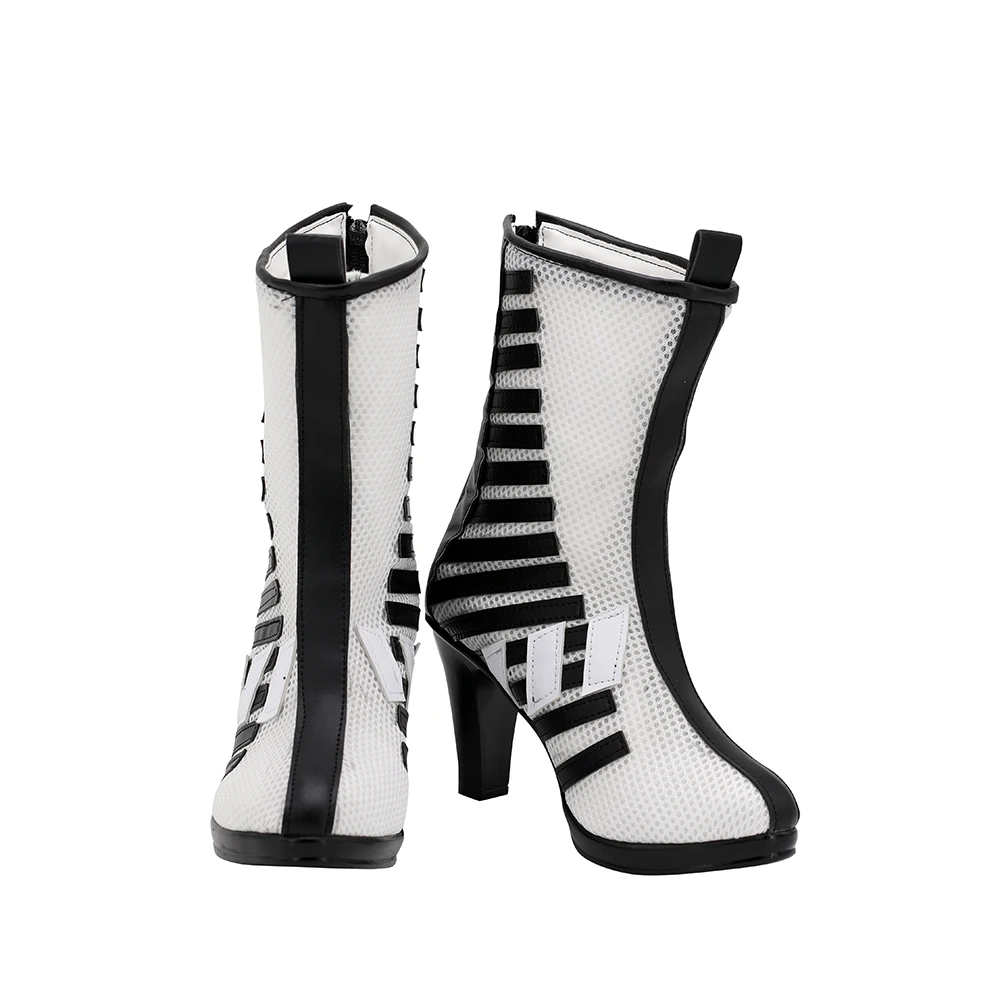 Birds of Prey: And the Fantabulous Emancipation of One Harley Quinn Cosplay Boots High Heel Shoes Custom Made for Unisex