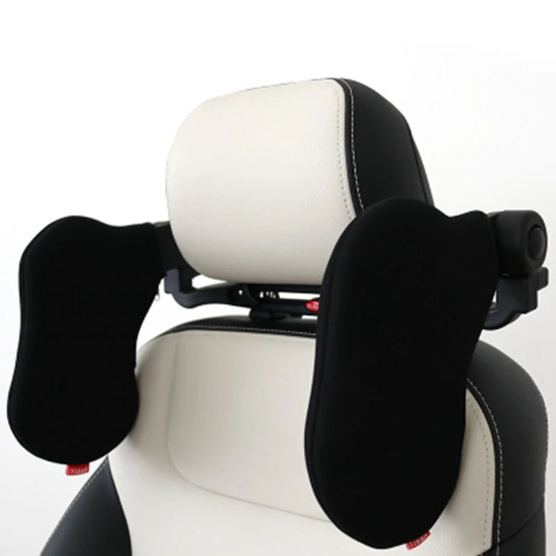 Автомобильный подголовник с эффектом памяти для детей и взрослых, боковая подушка для поддержки головы и шеи, дышащая мягкая удобная практичная подушка
