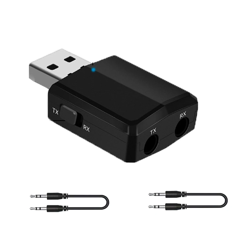 3 IN 1 Adapter 3 в 1USB Bluetooth 5,0 адаптер EDR USB передатчик музыка аудио приемник для ТВ ПК динамик наушники беспроводной адаптер - Цвет: 3 IN 1 Adapter