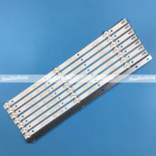 8PCS/Kit TV Lamp Kits LED Backlight Strips For AOC LE43M3570/60 LE43M3579 LED Bars Bands 4708-K43WDC-A1113N11 Rulers K430WDC1 A1