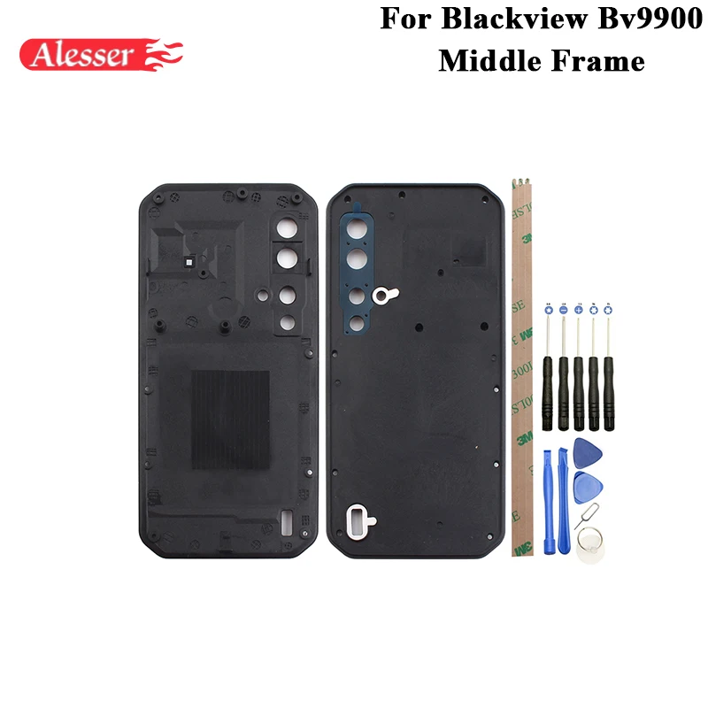 Высококачественные корпуса для телефона Blackview Bv9900 Pro передняя рамка с