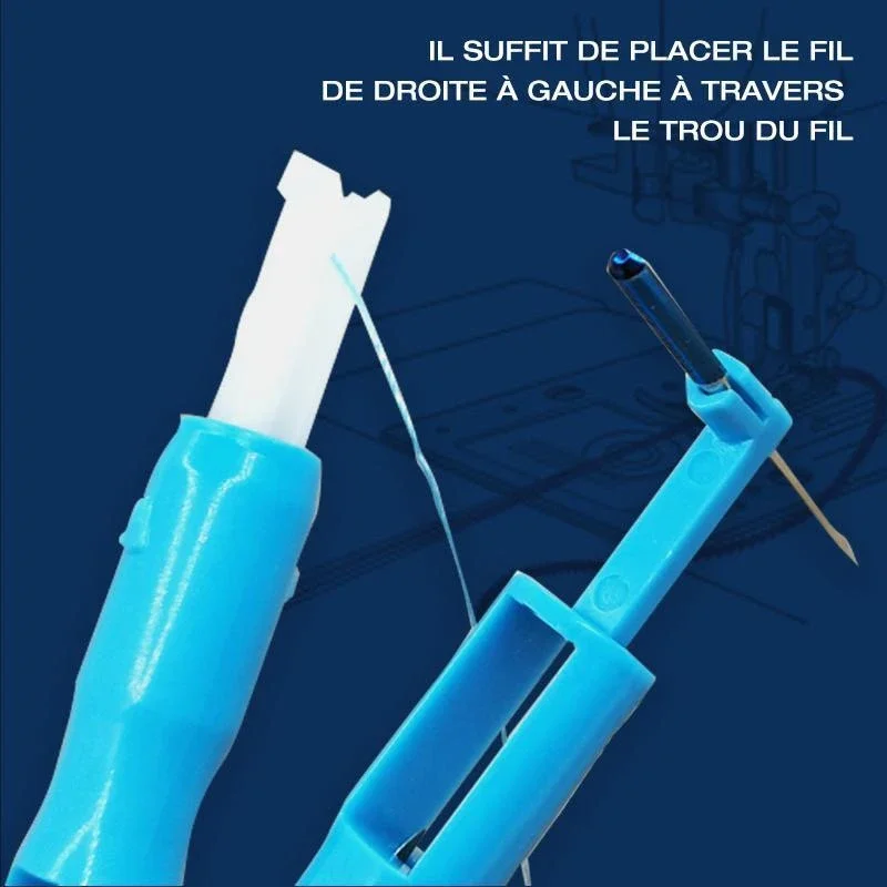 

Sewing Machine Threading Automatic Needle Threader Needle Inserter Needle Threader Needle Threading Tool for Device Use Tool